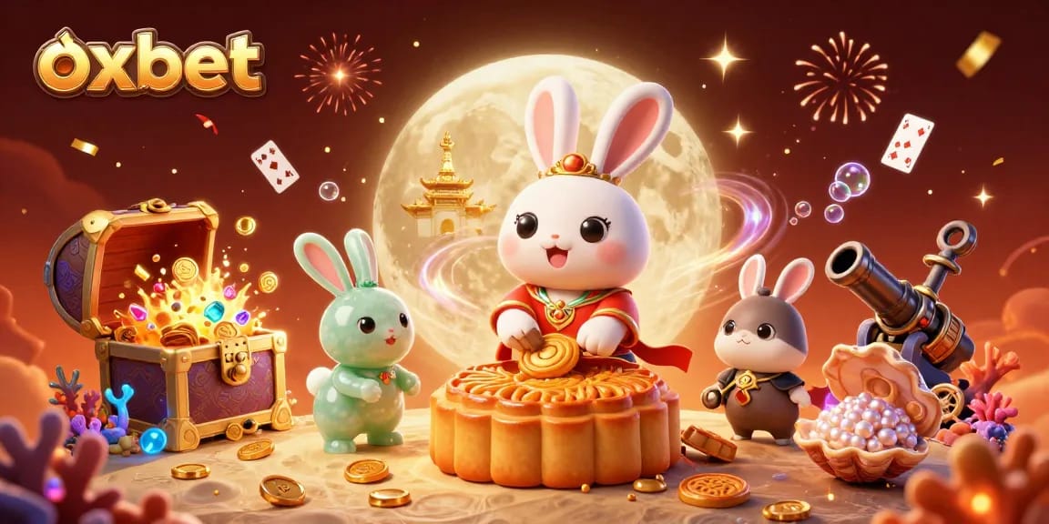 Experience the engaging world of oxbet with vibrant characters and casino elements in a 3D illustration.