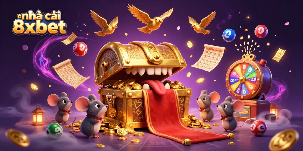 Engage with the exciting world of nhà cái 8xbet as adventurer mice discover riches amid dramatic casino elements.