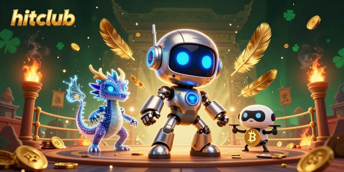 Experience thrilling gameplay at HitClub with 3D visuals and interactive digital elements.