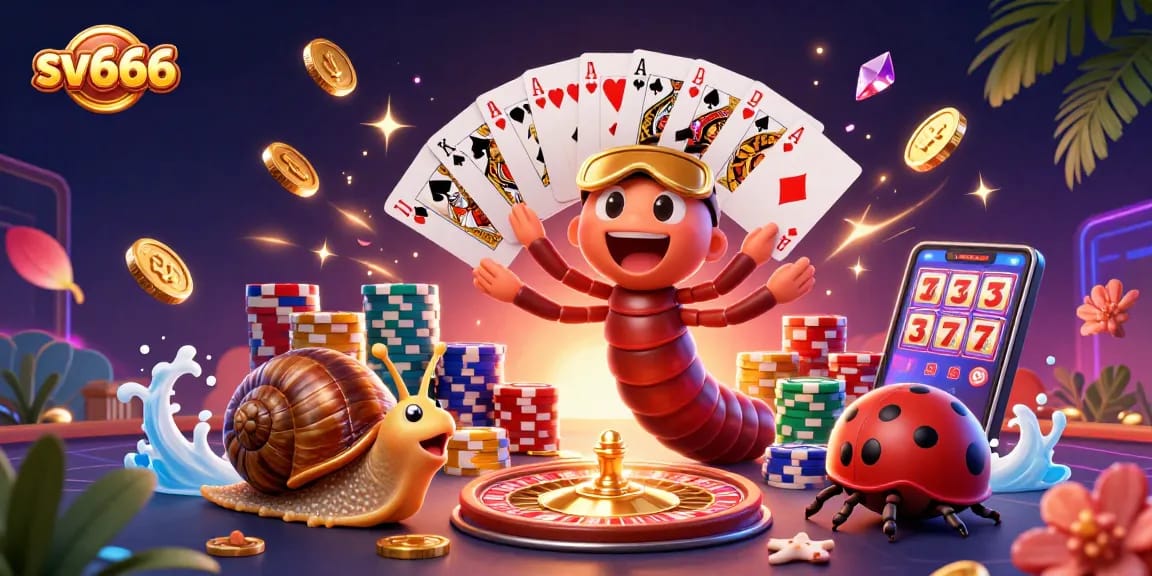 Experience thrilling action at sv666 casino with a millipede dealer managing exciting game moments and big wins.