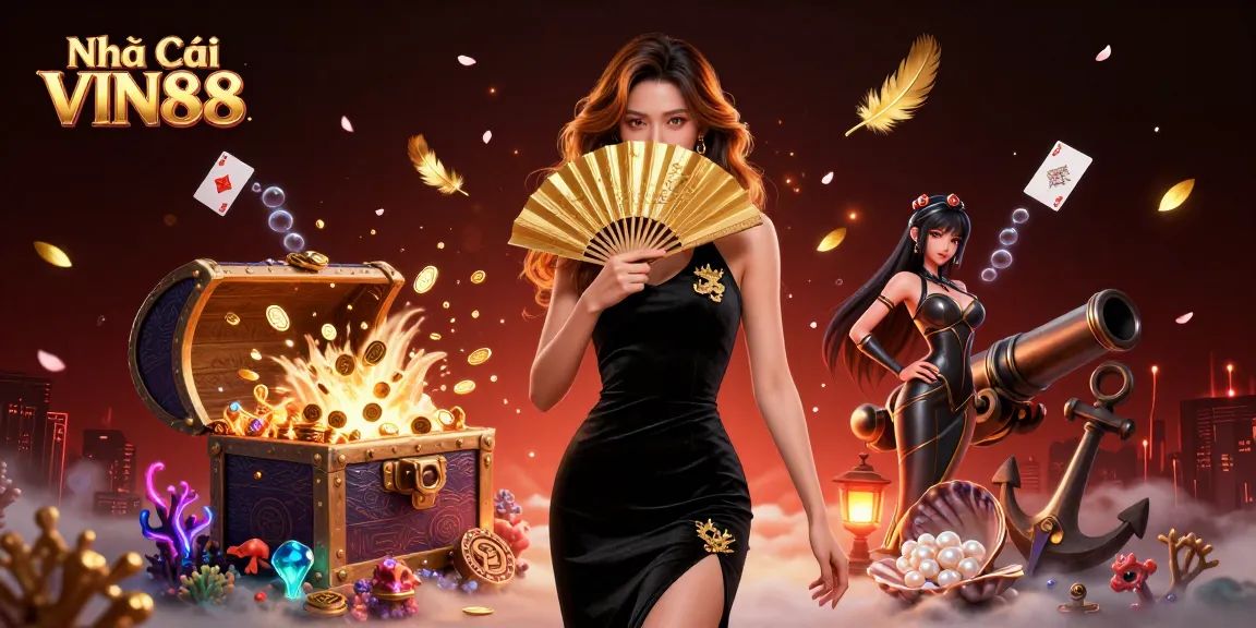 Engage with the thrilling world of Nhả Cái VIN88, featuring casino excitement and underwater treasures.