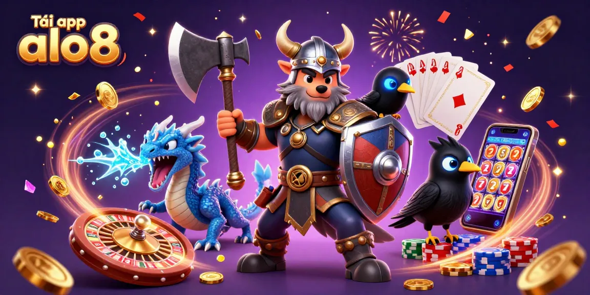Engage with Tải app alo8 for thrilling casino experiences amidst vibrant 3D characters and rich visuals.