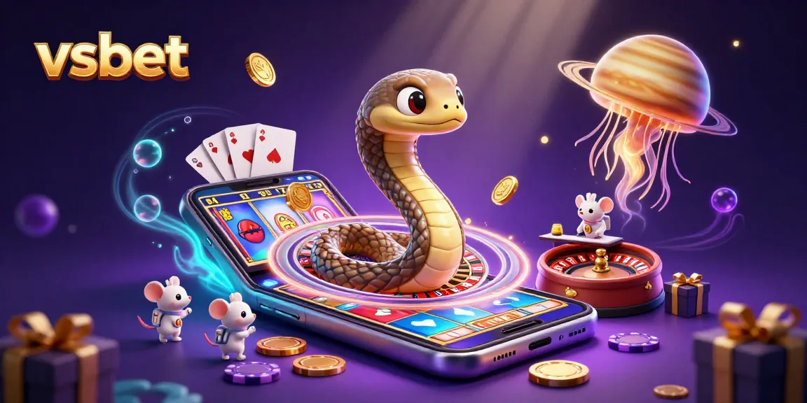 Engage in thrilling vsbet gaming with a colorful cosmic roulette experience featuring astronaut mice and golden jellyfish.