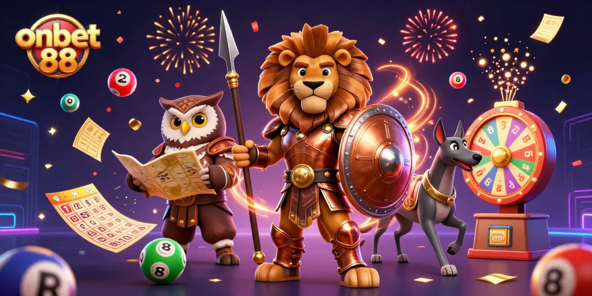 Experience the thrilling action of onbet 88 with vibrant lottery games and epic prizes.