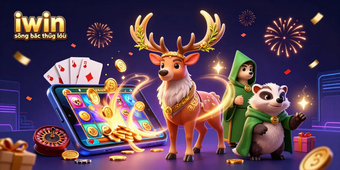 Engage in exciting gaming at iwin sòng bạc thượng lưu with vibrant 3D illustrations and dynamic slot action.
