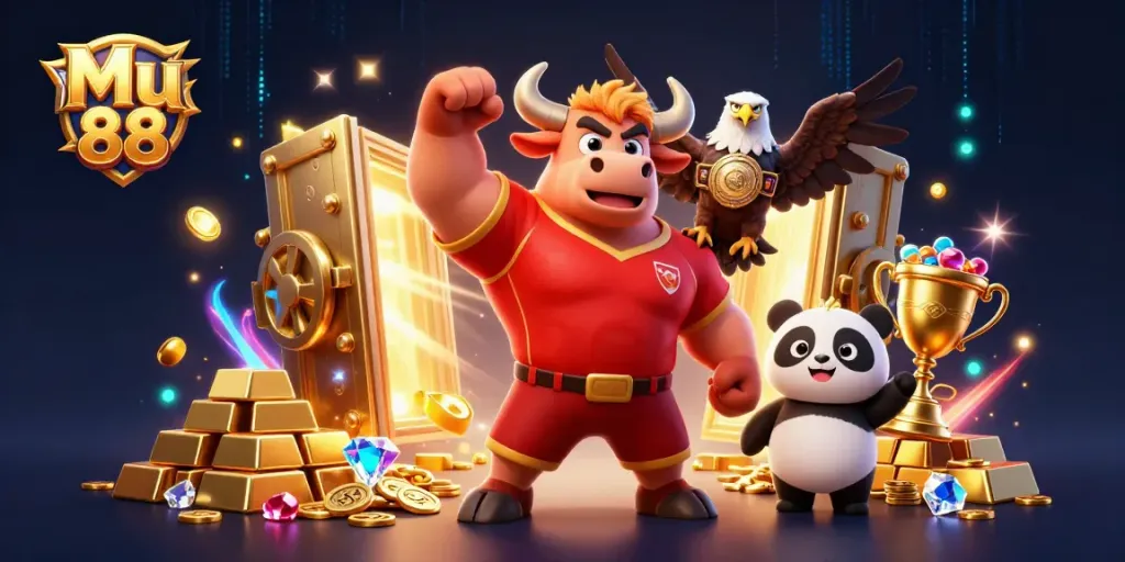 Experience big wins with Mu 88 in this vibrant and dynamic casino scene.