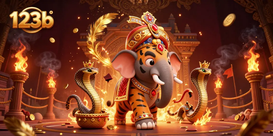 Experience thrilling action with 123b as 3D characters ride through a vibrant casino adventure.