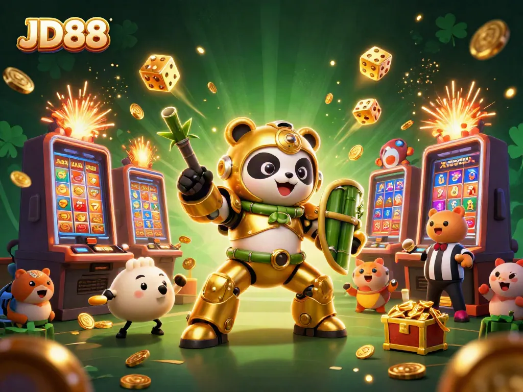 Experience thrilling jackpot moments at JD88 with dynamic 3D gaming atmosphere.
