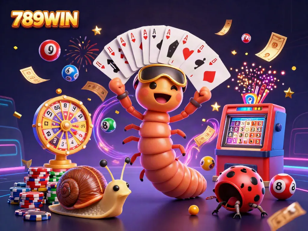 Engage with 789WIN's vibrant casino scene featuring a unique dealer and high-roller excitement.