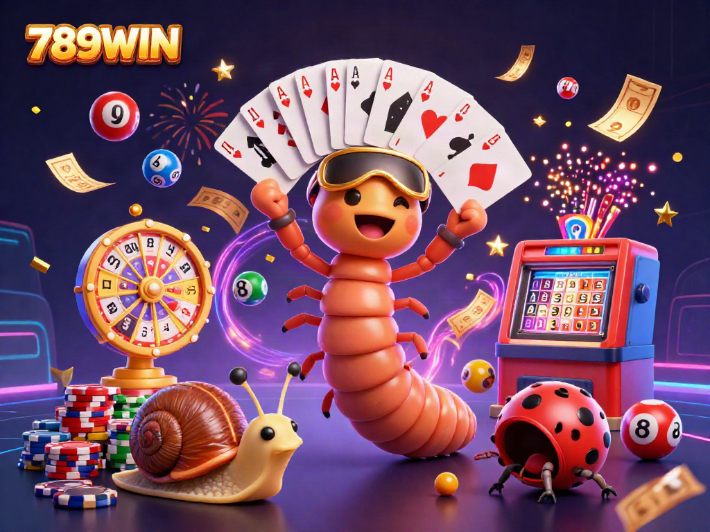 Engage with 789WIN's vibrant casino scene featuring a unique dealer and high-roller excitement.