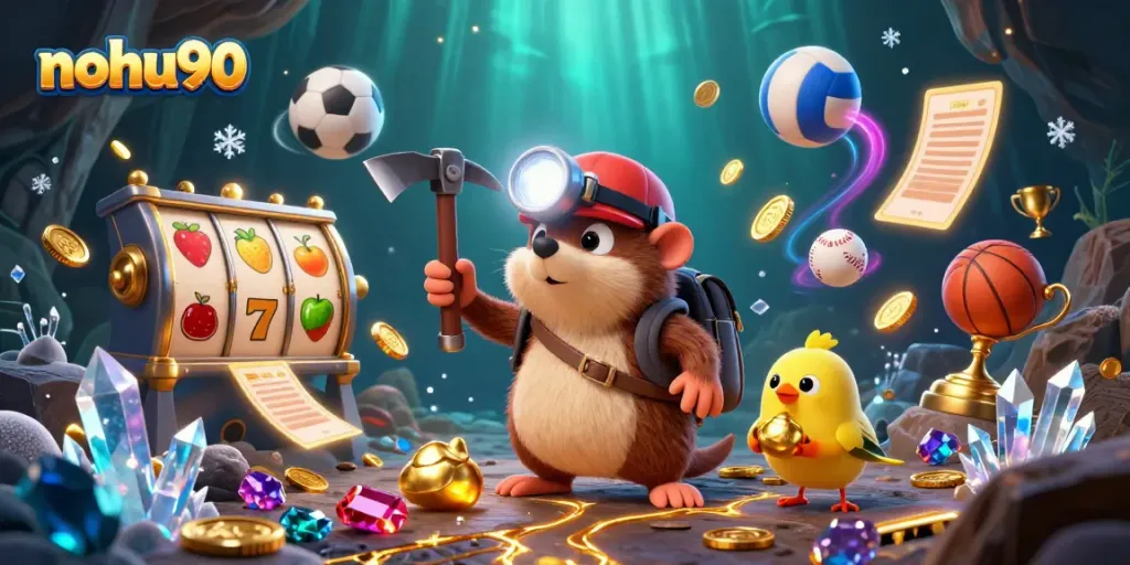 Experience thrilling games at nohu90 with exciting slots, rewards, and treasures galore.