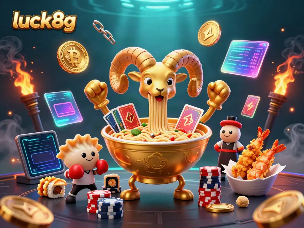 Join the excitement at luck8g with vibrant casino characters and immersive game elements.