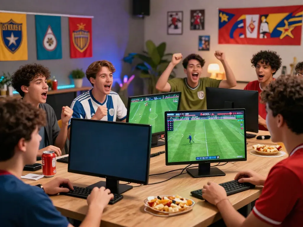 Fans enjoying live soccer on Socolive with betting odds displayed on smartphones.