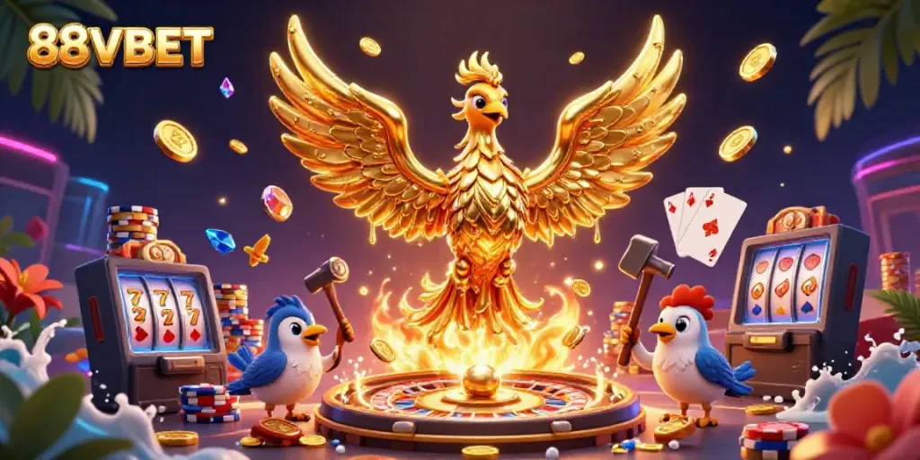 Experience the thrill of winning at 88VBET with vibrant casino games and rich visuals.