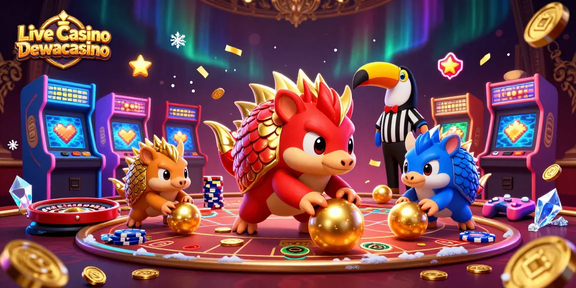 Engage with the thrilling action at Live Casino Dewacasino featuring exciting games and vibrant characters.