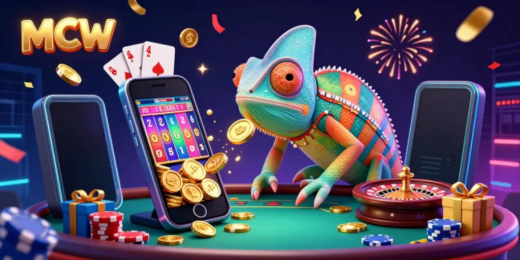 Spin and win with MCW at the vibrant casino, featuring immersive games and rewards.
