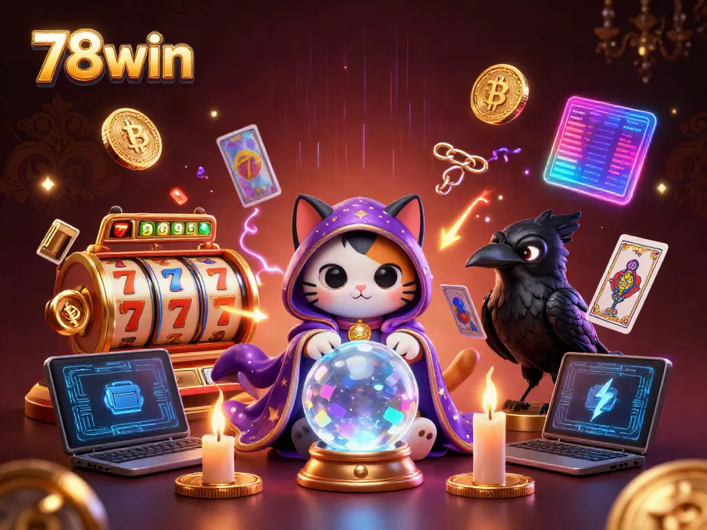 Players engaging with thrilling slots at 78win, experiencing vibrant action and wins.