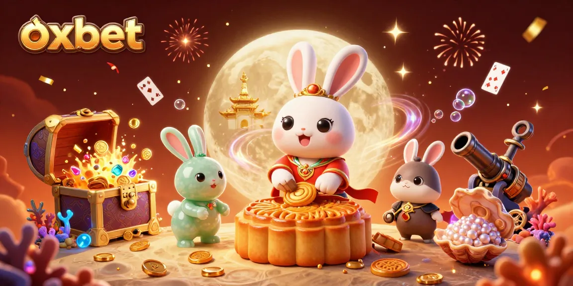 Experience the engaging world of oxbet with vibrant characters and casino elements in a 3D illustration.
