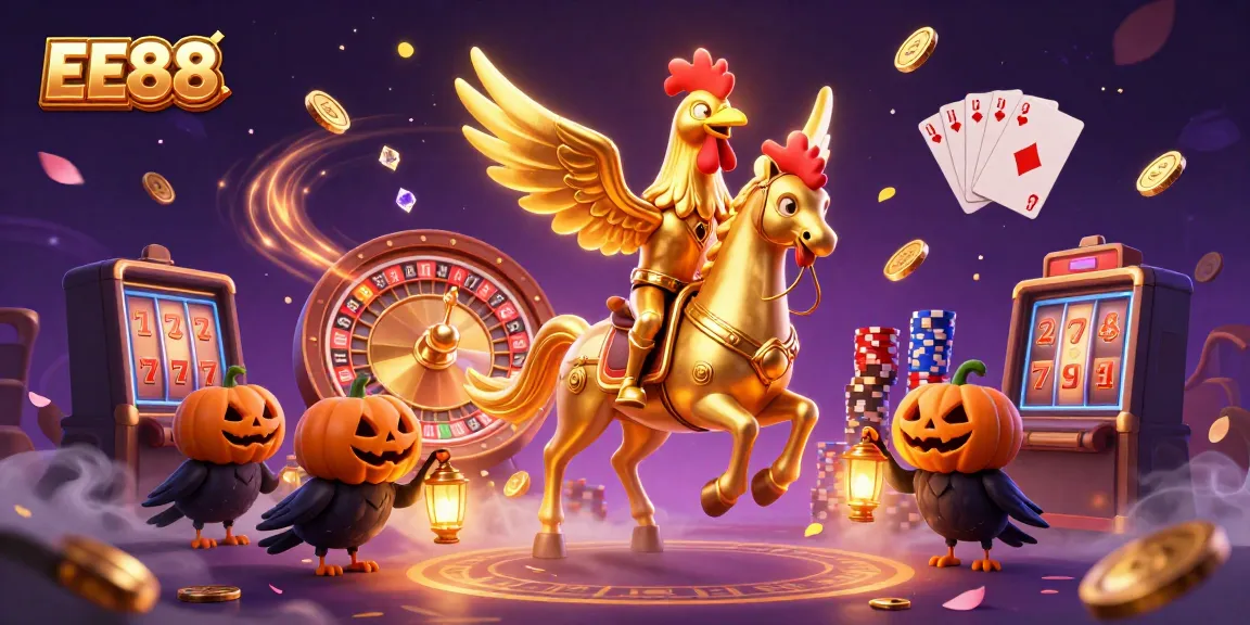 Experience thrilling moments at EE88 casino featuring vibrant 3D characters and dazzling game elements.