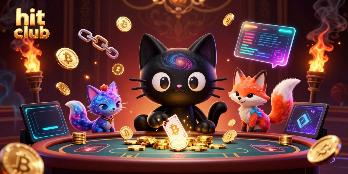 Engage in exciting gaming adventures at hit club with captivating characters and cosmic elements.