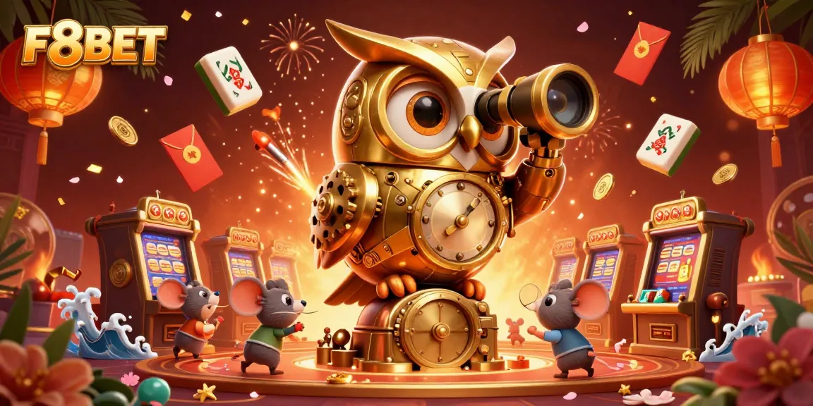 Experience thrilling gameplay at F8BET with animated characters and captivating casino elements.