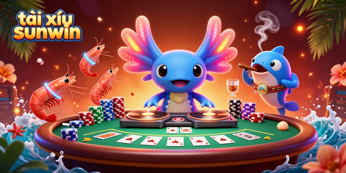 Experience thrilling tài xỉu sunwin action with vibrant 3D characters and immersive casino elements.