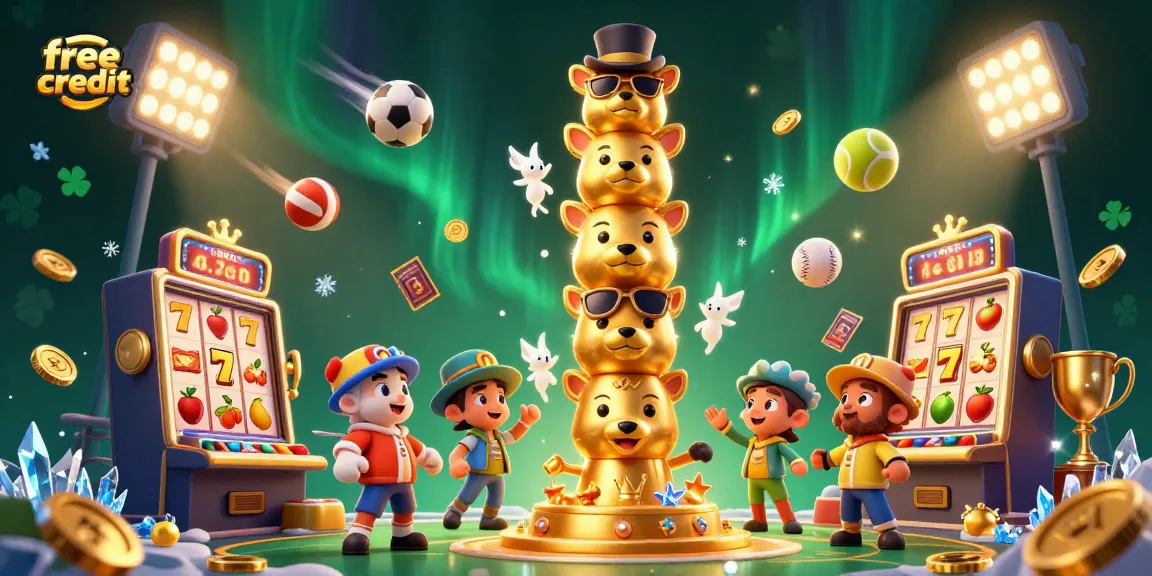 Play exciting slot games and claim free credit with attractive bonuses for players