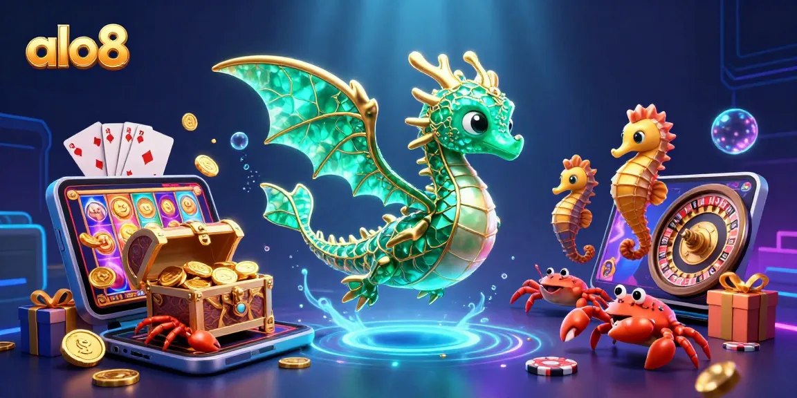 Experience thrilling slots at alo8, featuring vibrant games and dynamic casino elements.