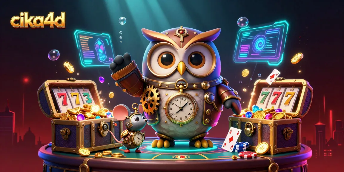 Experience thrilling wins with cika4d featuring vibrant casino elements and dynamic characters