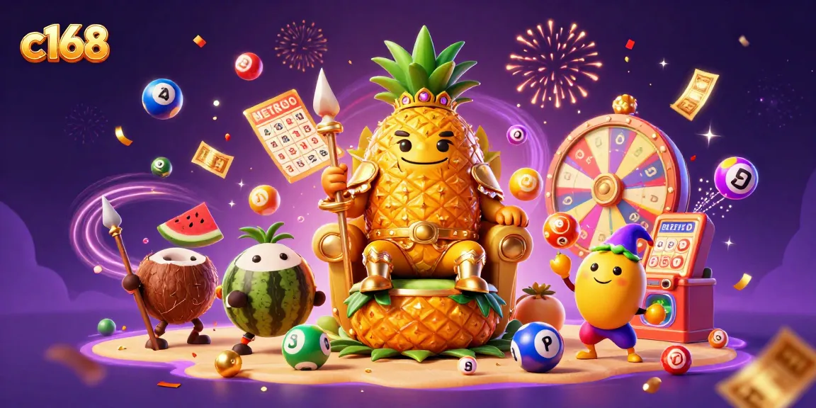 Spin to win at c168 with vibrant casino characters and dynamic game elements!